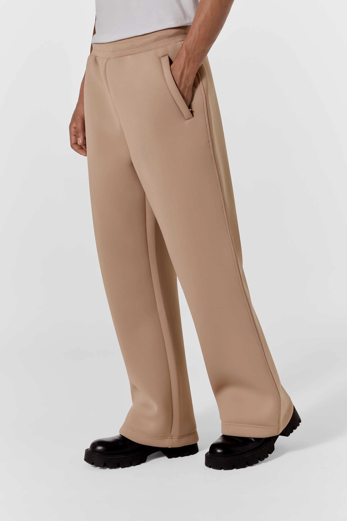 PANTALON CARDI AMPLE MAILLE SCUBA