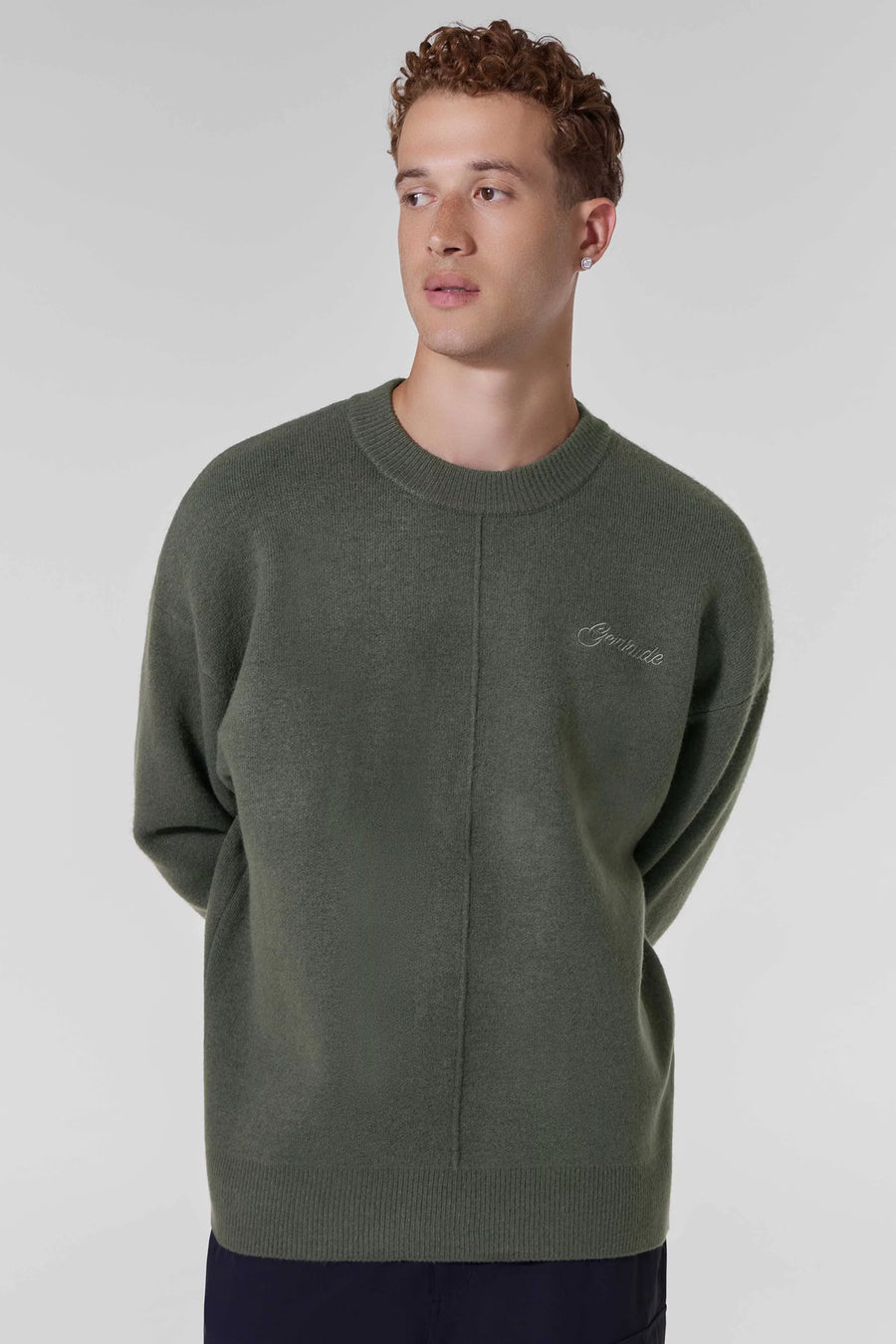 PULL ALAN MAILLE BROSSÉE OVERSIZE