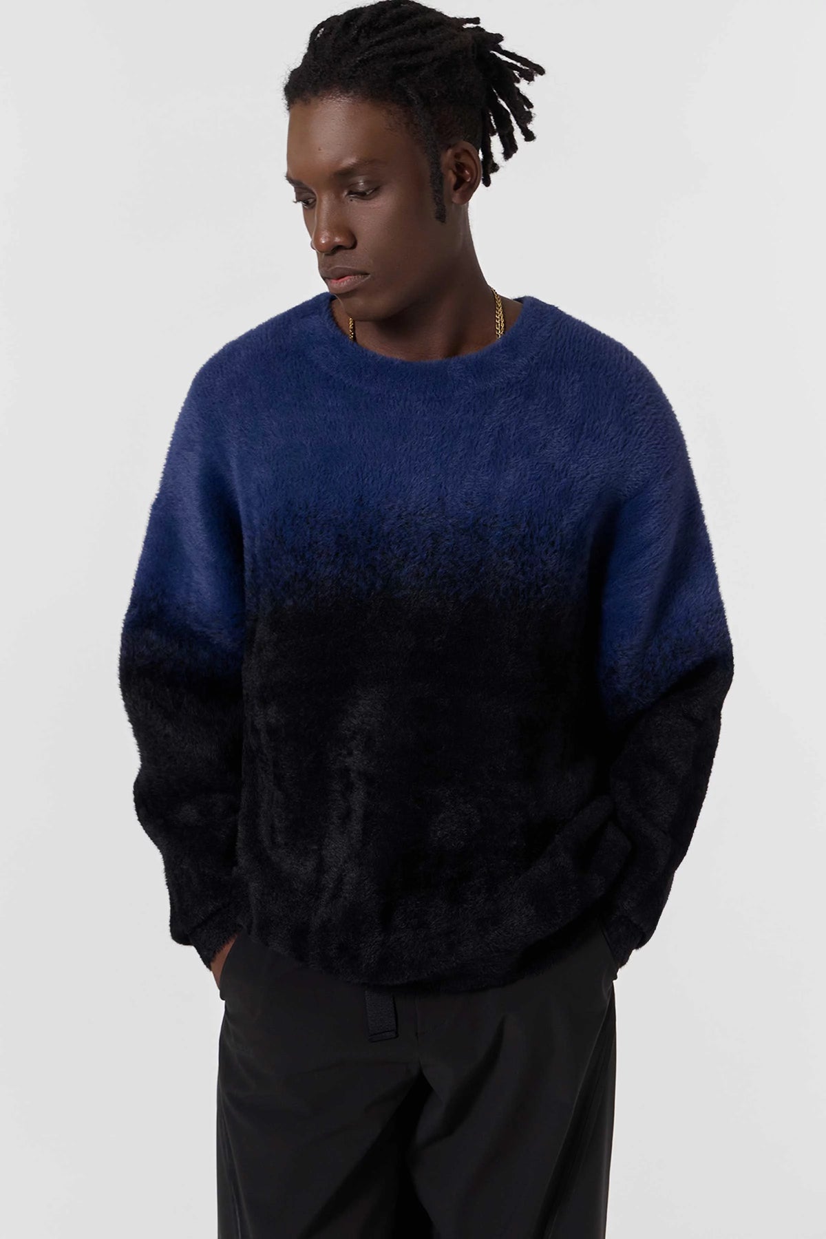 PULL APOLLINO MAILLE DUVETEUSE COUPE COURTE