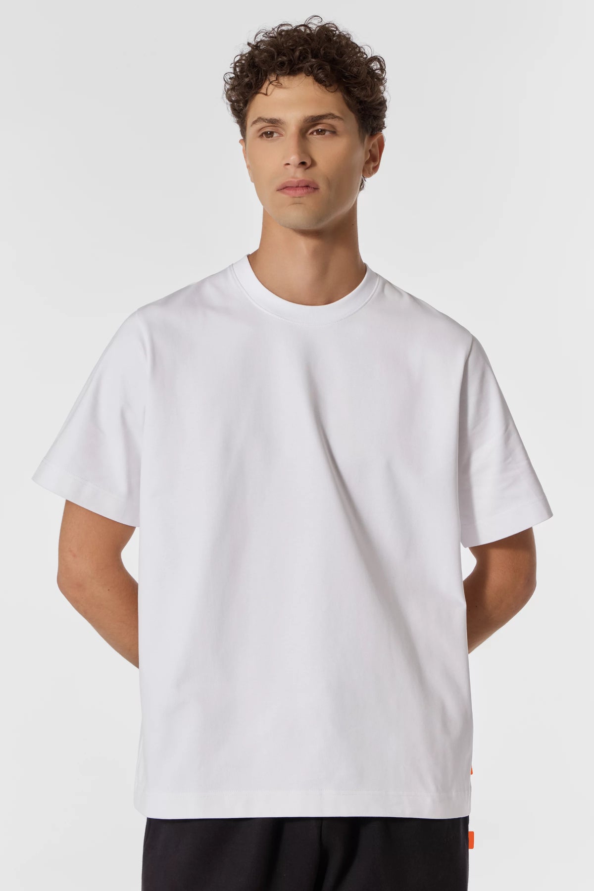T-SHIRT DARRYLDOTS PRINT CONTRASTÉ DOS