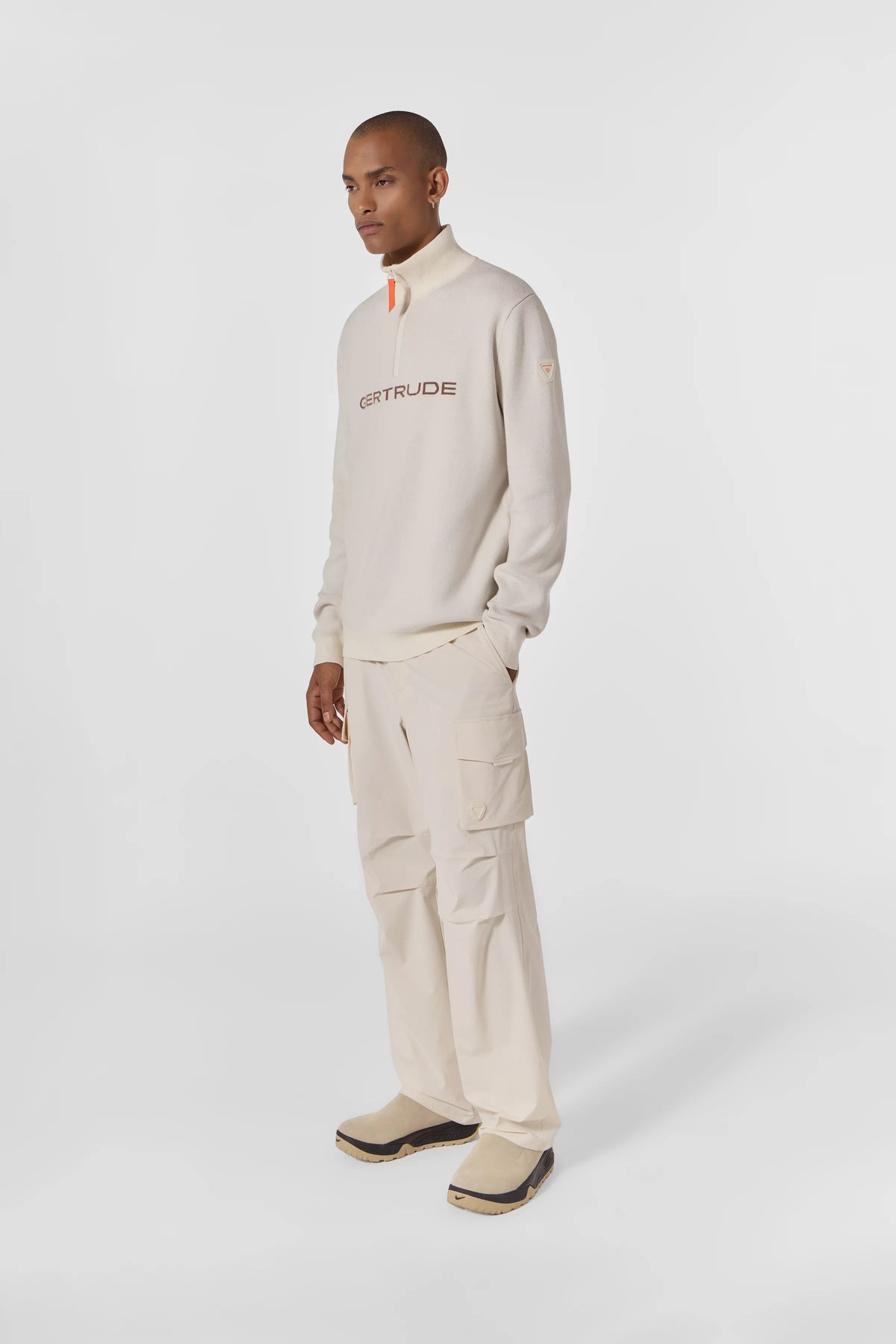 PULL LEWISGER COL CAMIONNEUR ZIPPÉ