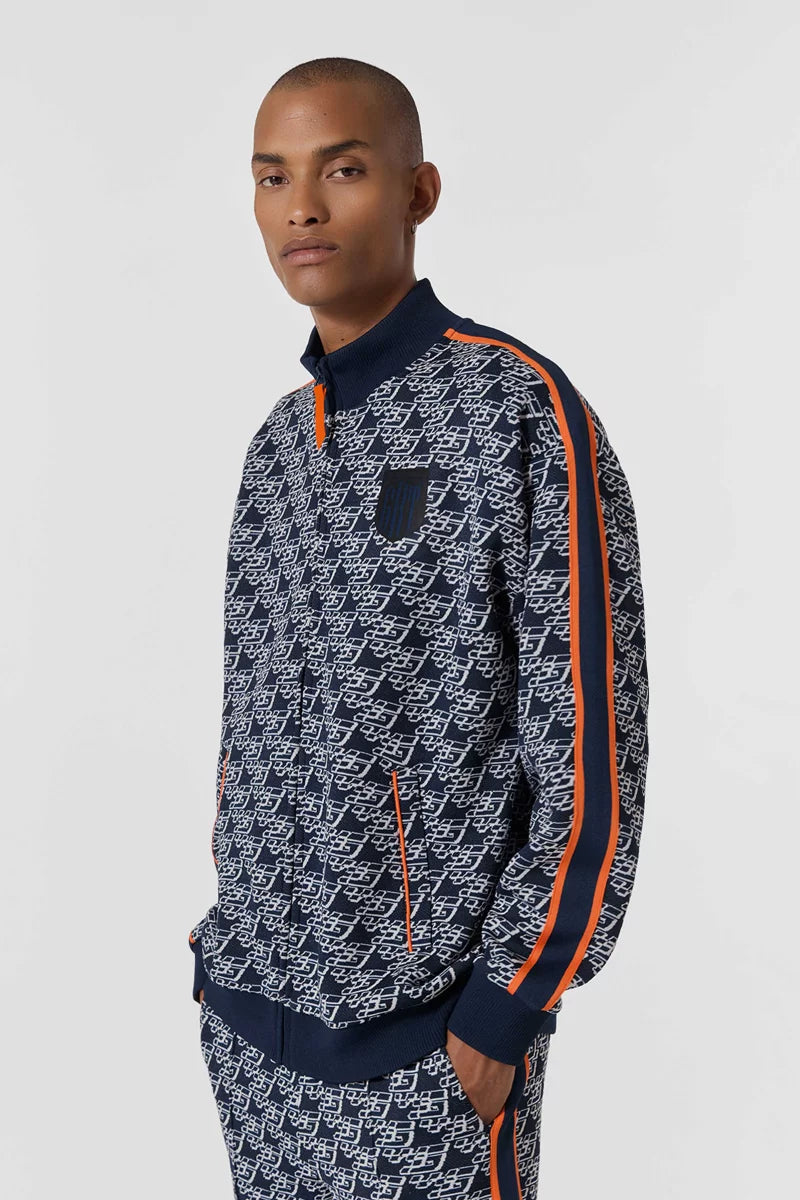 VESTE DE JOGGING DAMASO MAILLE JACQUARD