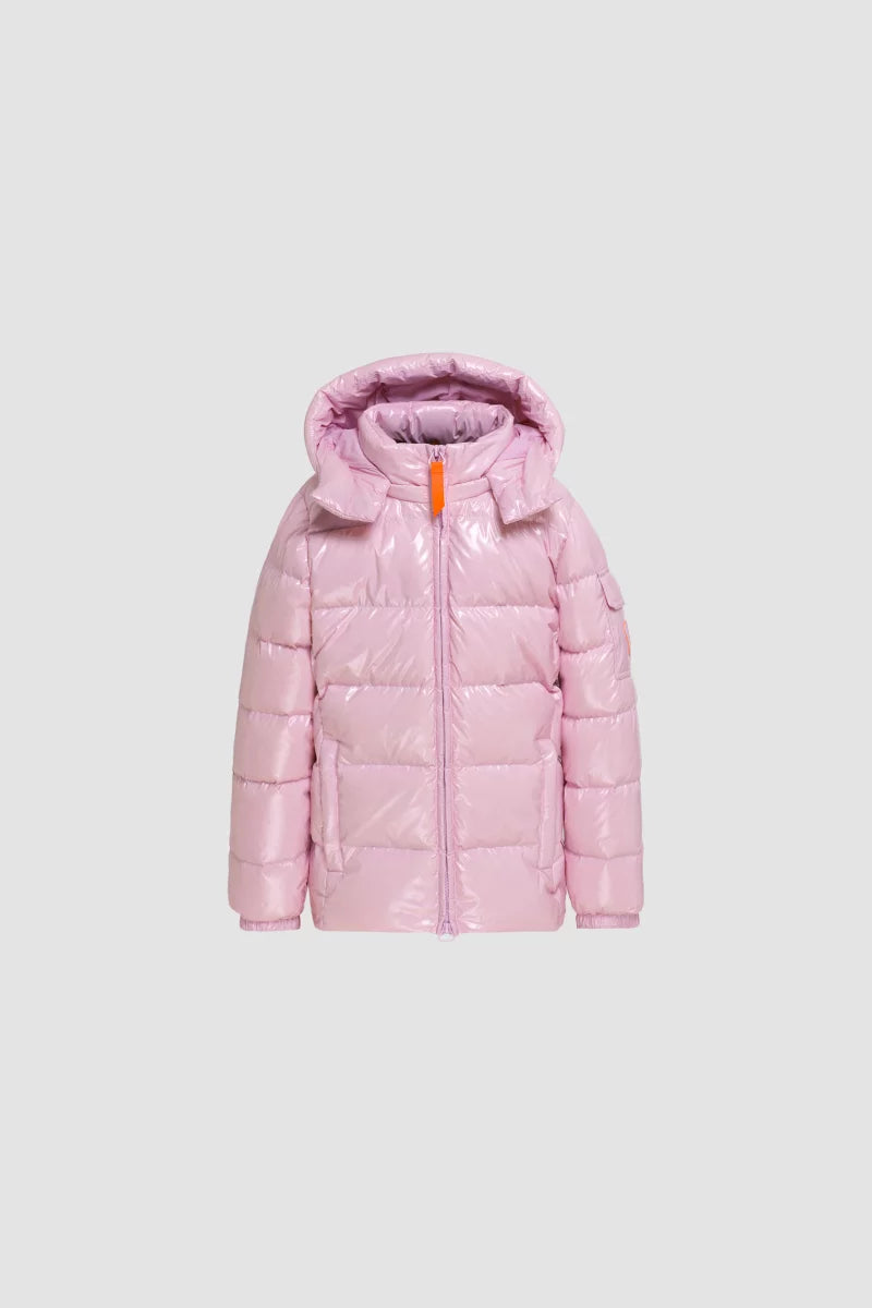 DOUDOUNE LITONDINEBR NYLON GLOSSY