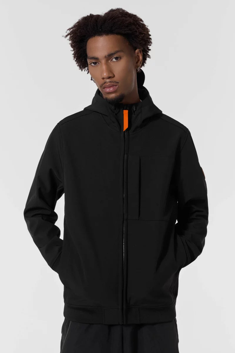 VESTE SOFTSHELL RONY IMPERMÉABLE À CAPUCHE